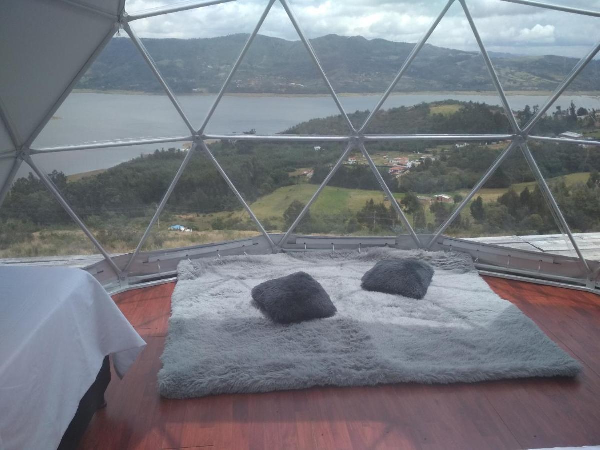 Glamping Wayra Guatavita Exterior foto