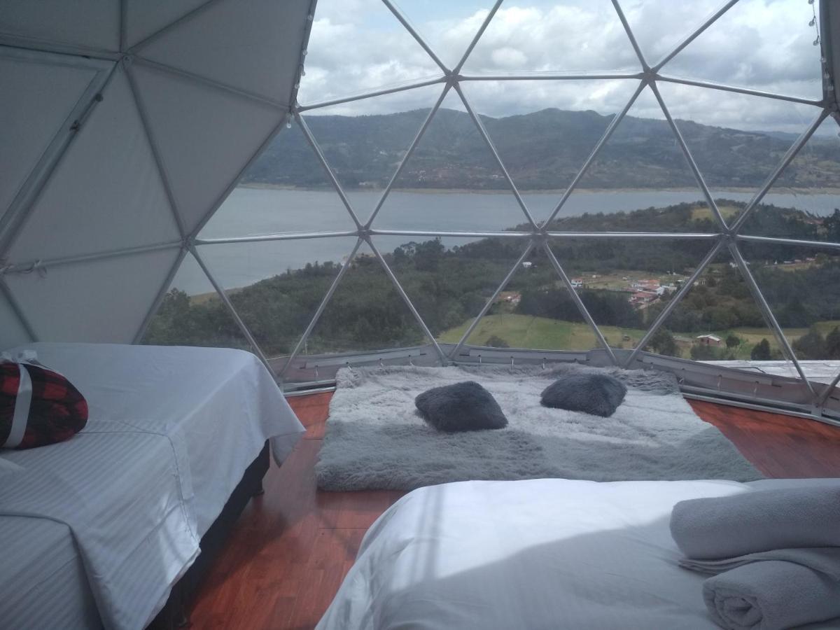 Glamping Wayra Guatavita Exterior foto