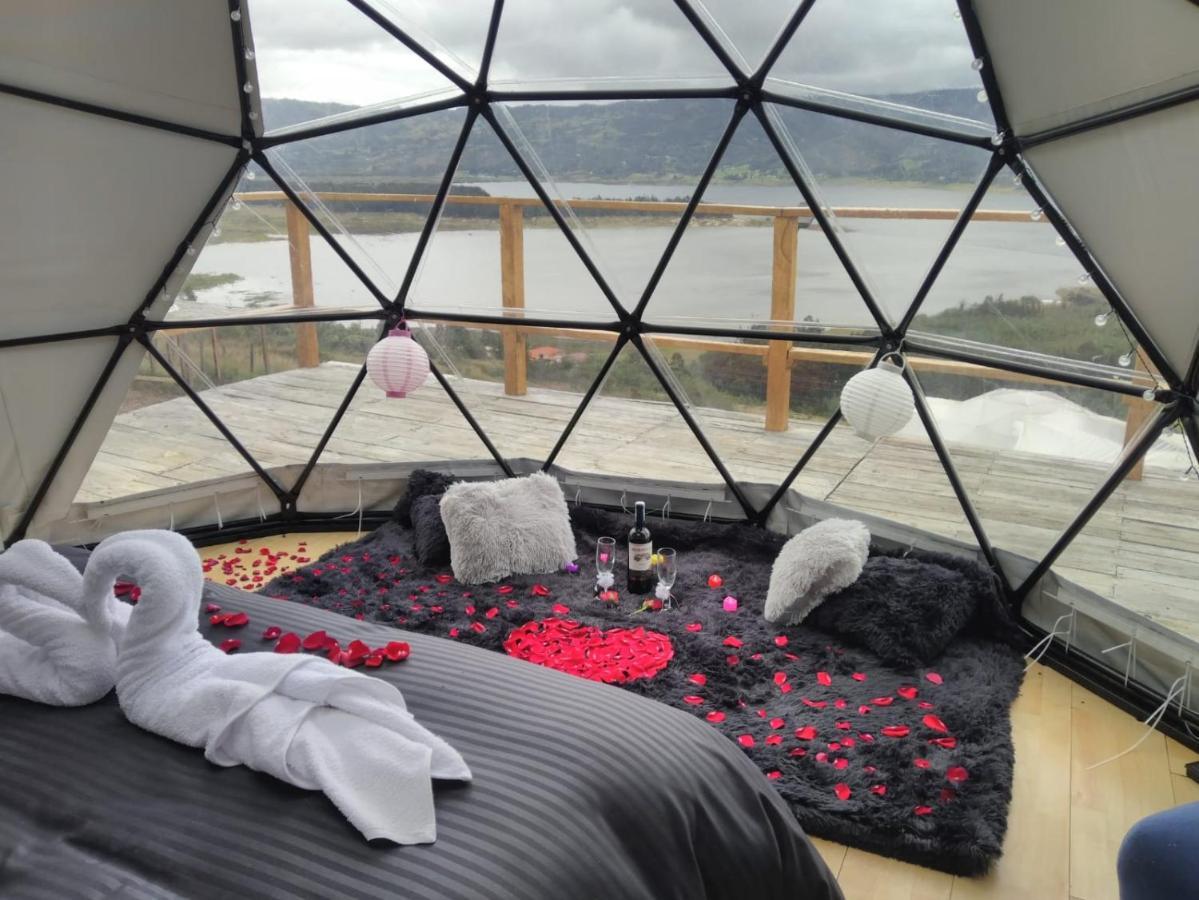 Glamping Wayra Guatavita Exterior foto