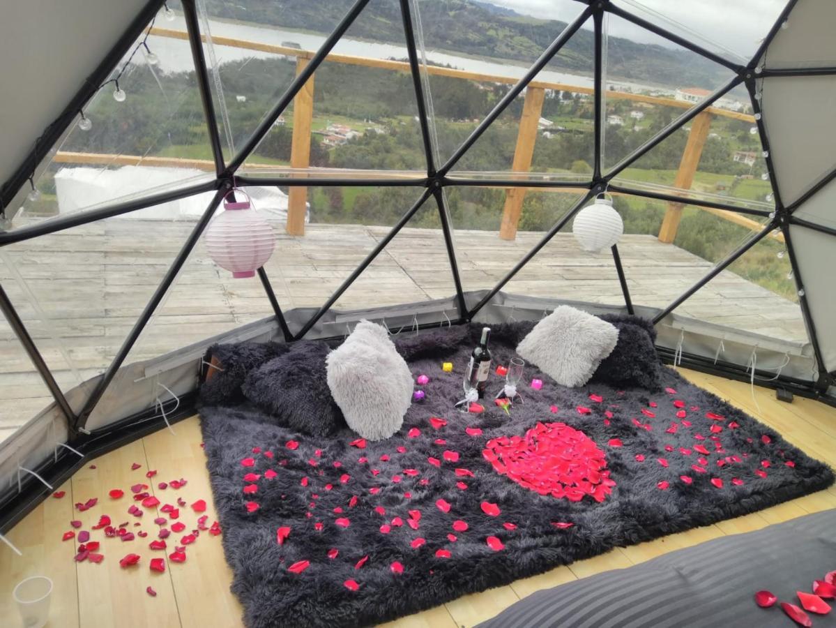 Glamping Wayra Guatavita Exterior foto