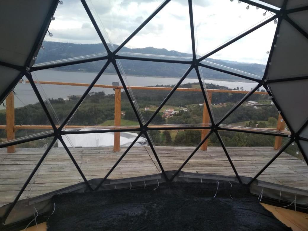 Glamping Wayra Guatavita Exterior foto