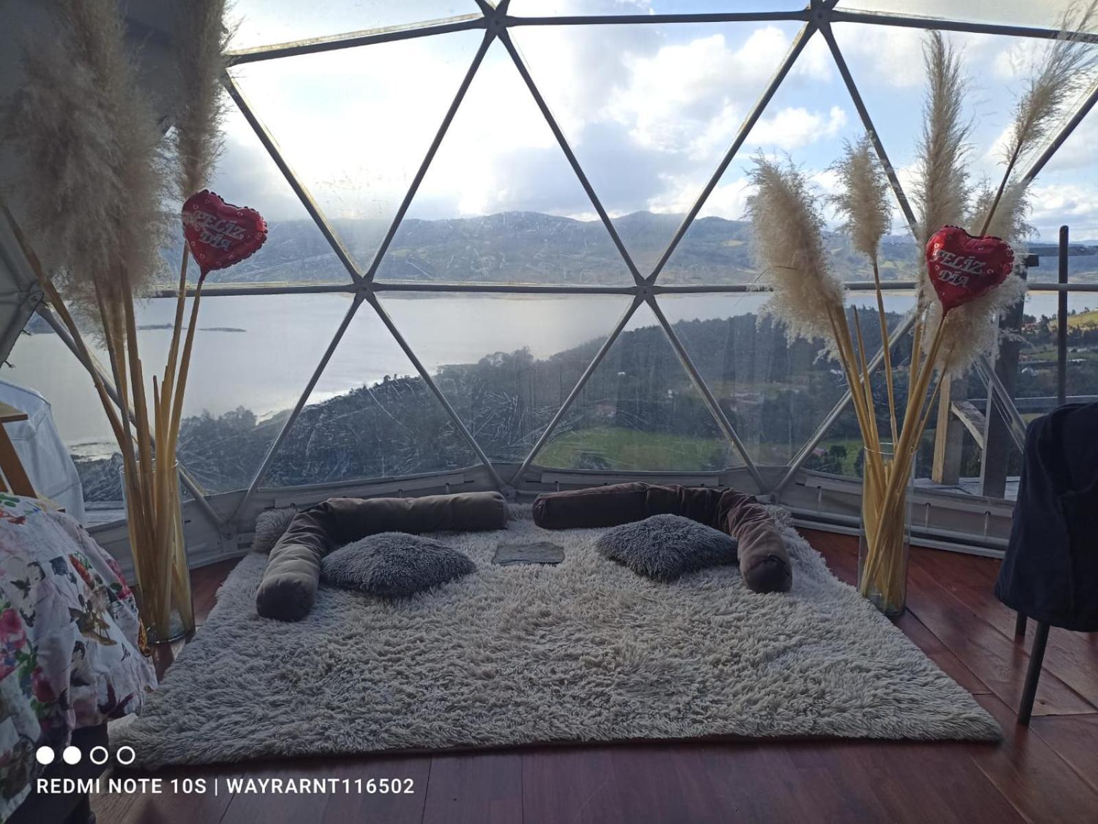 Glamping Wayra Guatavita Exterior foto